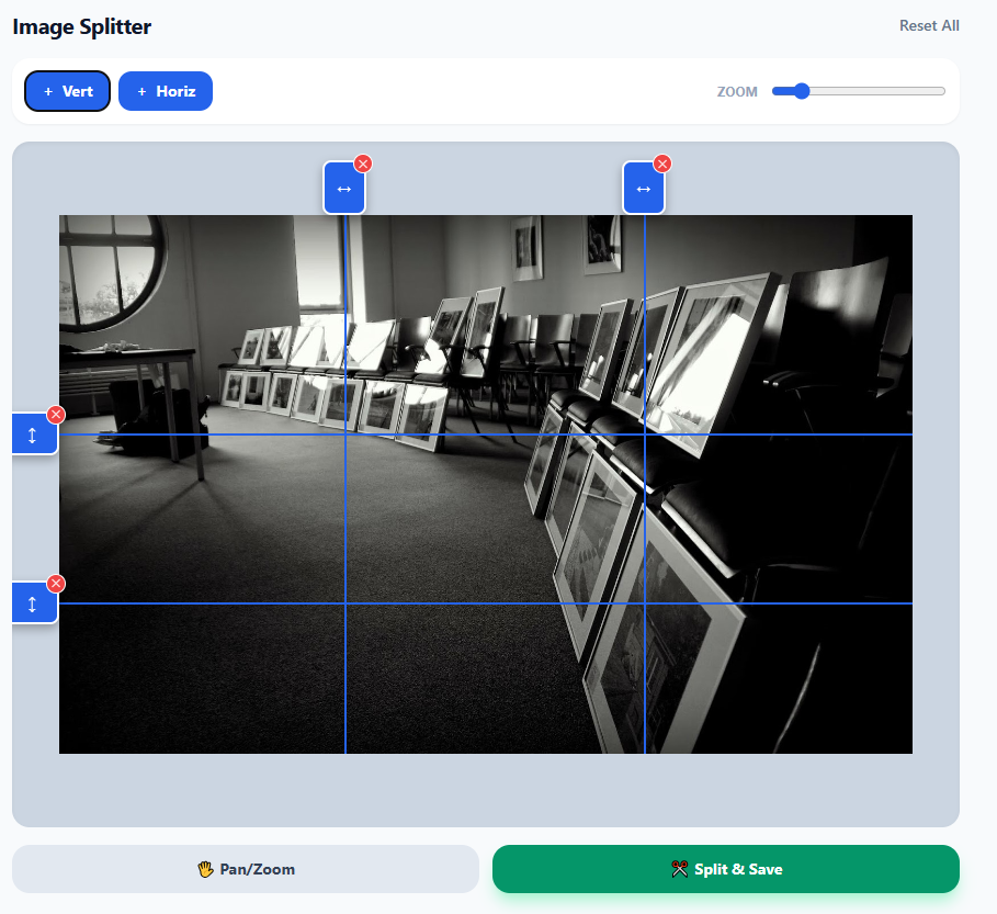 Photo Splitter Mobile